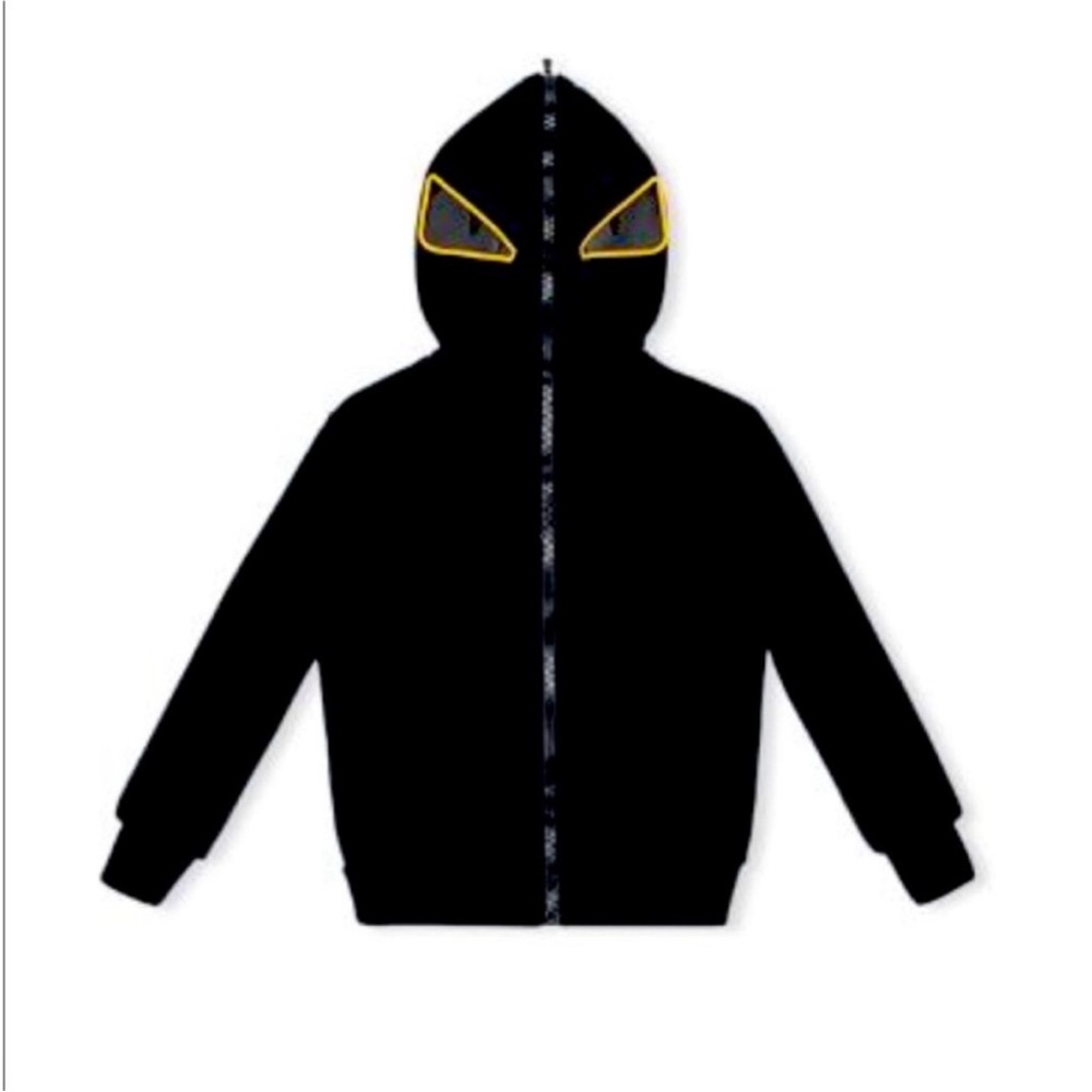 🖤 FENDI Kids Zip-Up Eye Patch Hoddie 💛